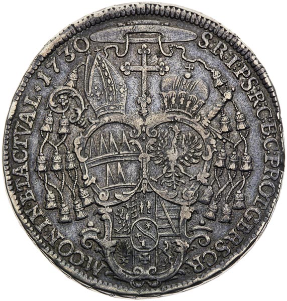 Thaler 1730 - back