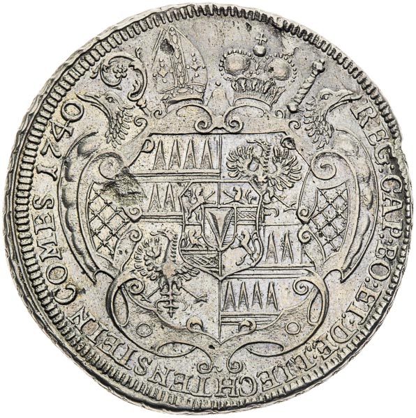 Thaler 1740 - back