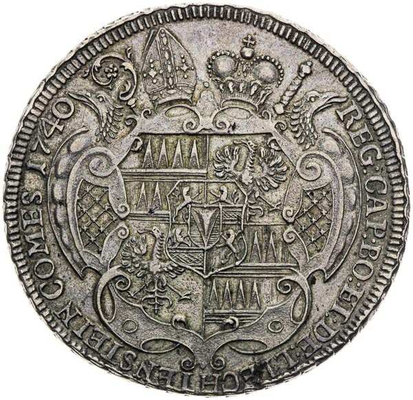 Thaler 1740 - back
