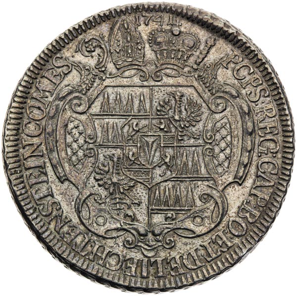 Thaler 1741 - back