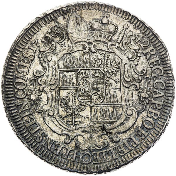 Thaler 1742 - back