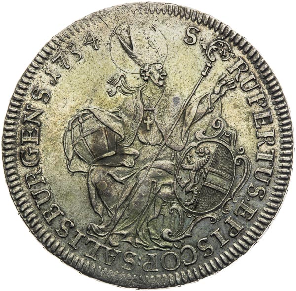Conventional Thaler 1754 - back