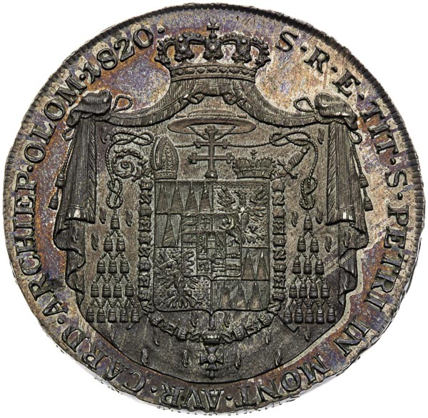 Thaler 1820 - back