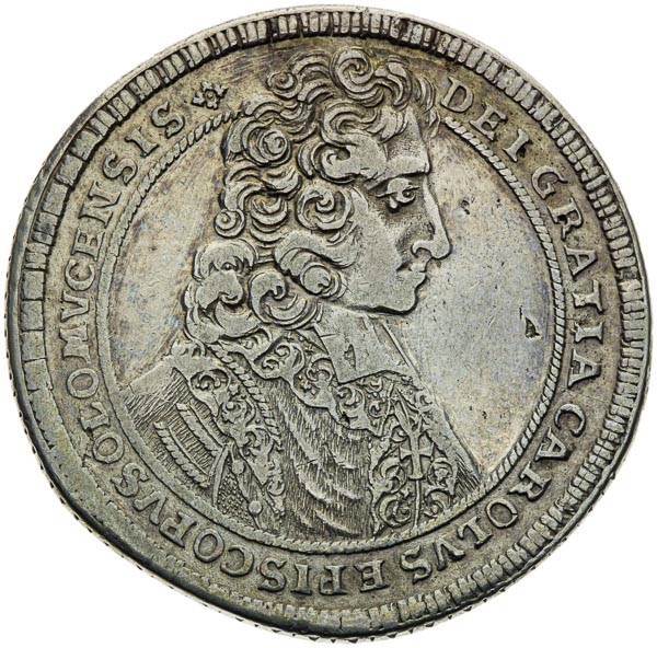 1/2 Thaler 1707 - front