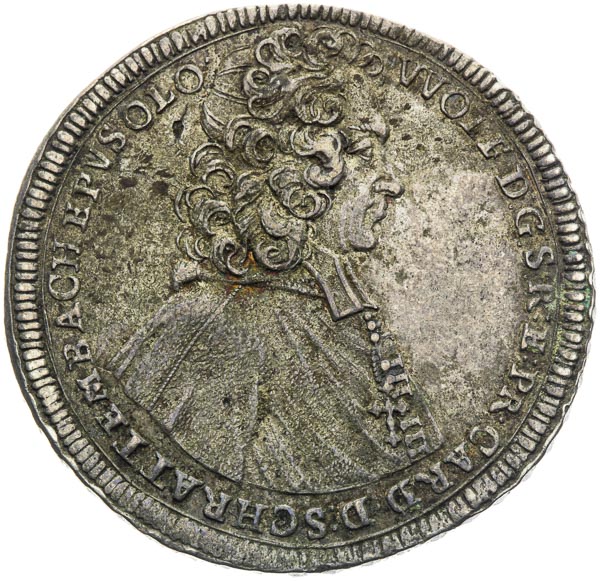 1/2 Thaler 1727 - front