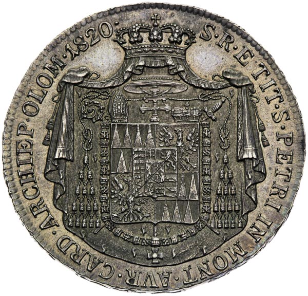 1/2 Thaler 1820 - back