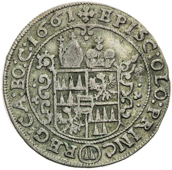 XV Kreutzer 1661 - back