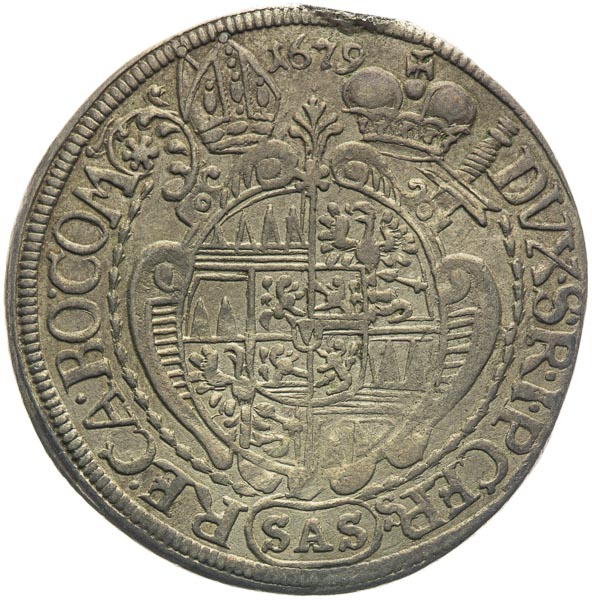 XV Kreutzer 1679 - back