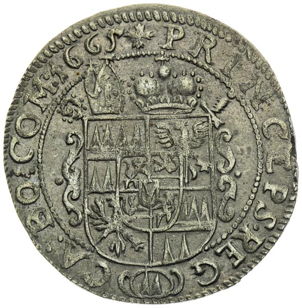 VI Kreutzer 1665 - back