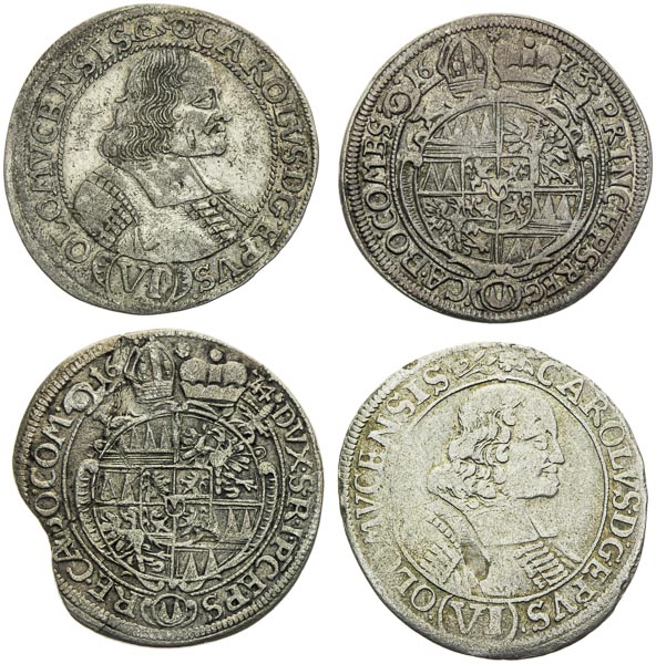 VI Kreutzer 1673-1680 (4 pcs) - front