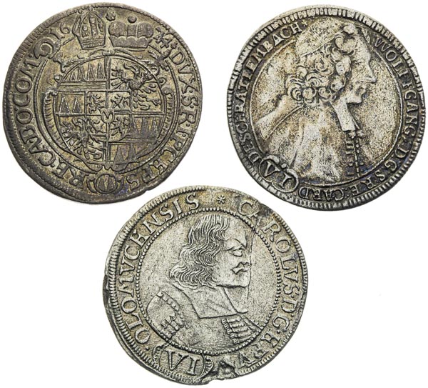 VI Kreutzer 1674-1712 (3 pcs) - back