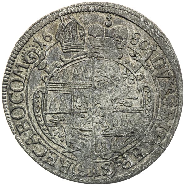 VI Kreutzer 1680 - back