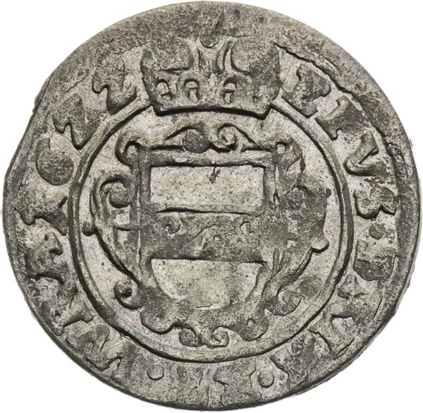 3 Kreutzer 1622 - back