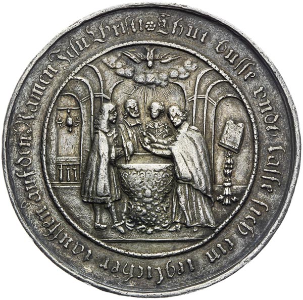 Silver medal  - front