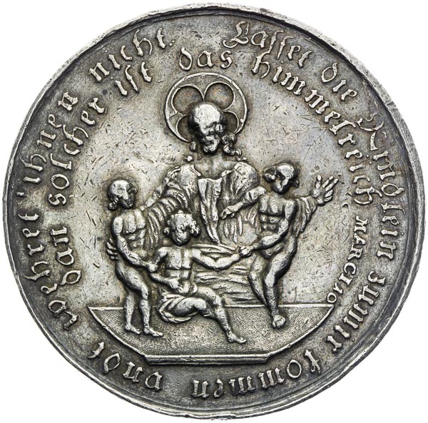 Silver medal  - back