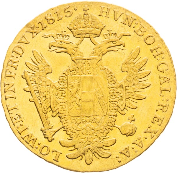 Ducat 1815 - back