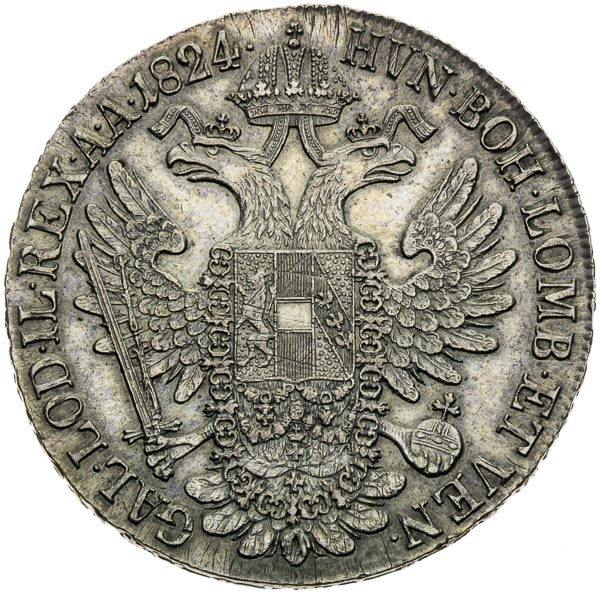 Thaler 1825 - back