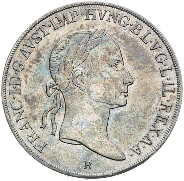 1/2 Thaler 1833 - front