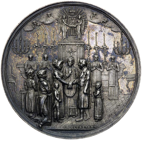 Silver medal 1823 - front