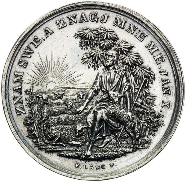 Silver Medal 1831 - back