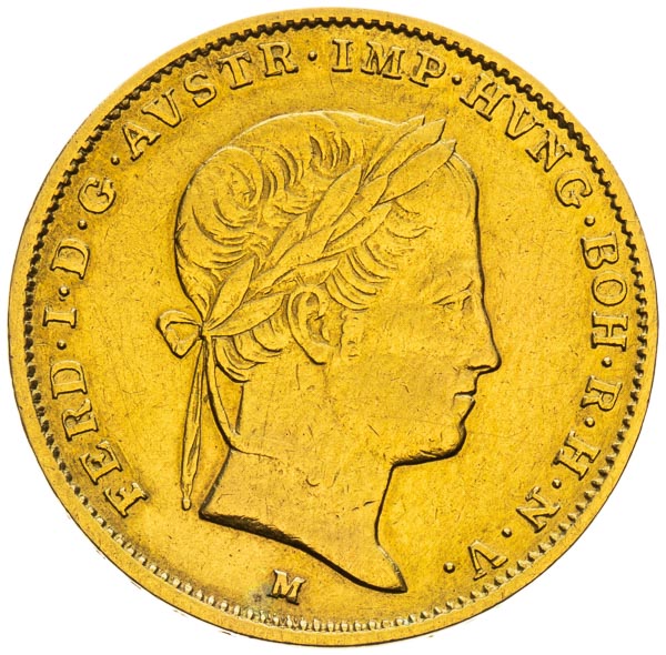 1/2 Souverain d'Or 1838 - front