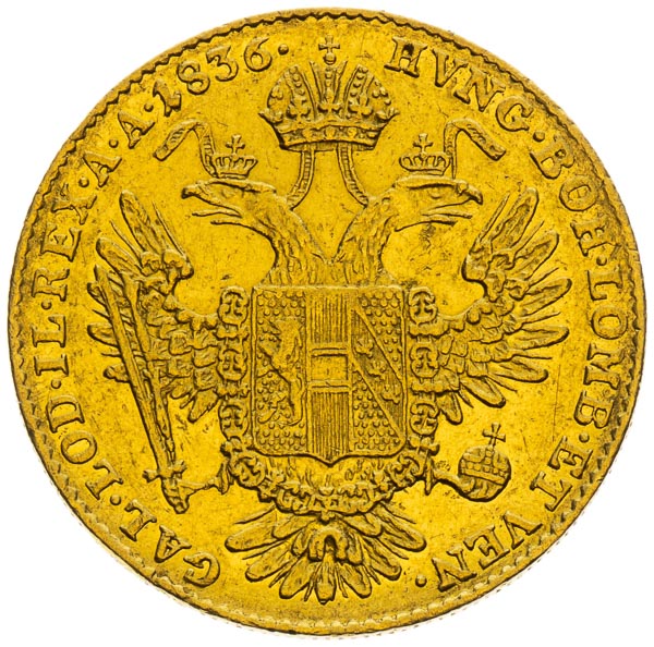 Ducat 1836 - back