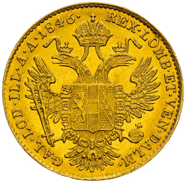 Ducat 1846 - back