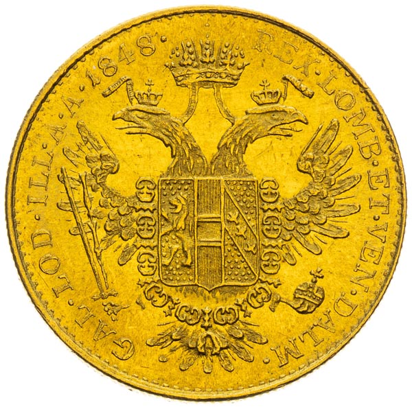 Ducat 1848 - back