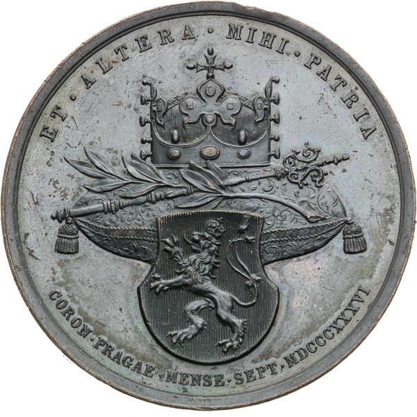 Medal 1836 - back