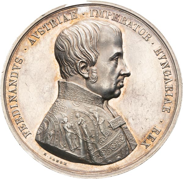 Silver medal 1846 - front