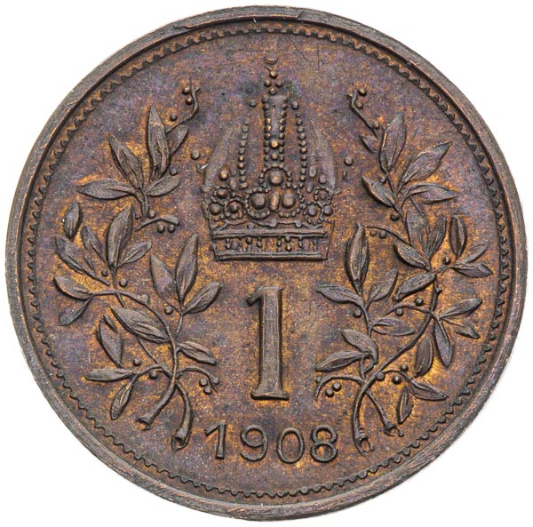 Corona 1908 (pattern strike) - back
