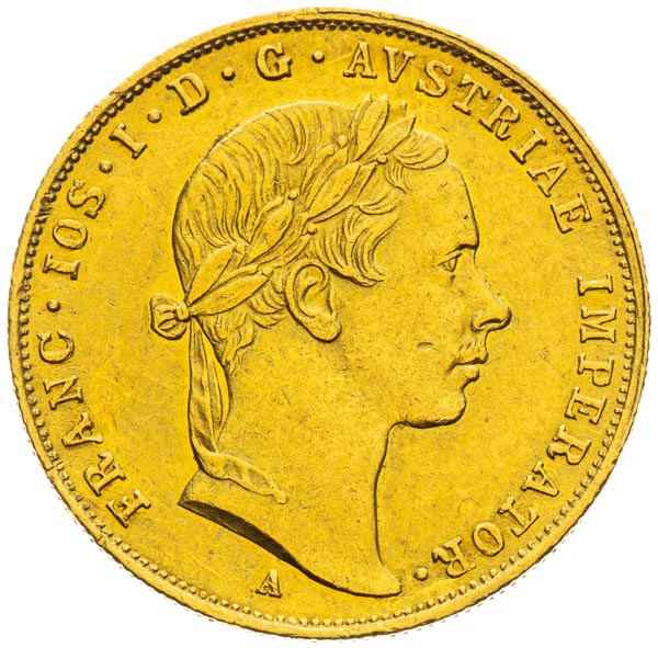 Ducat 1855 - front