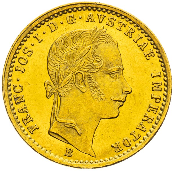 Ducat 1862 - front