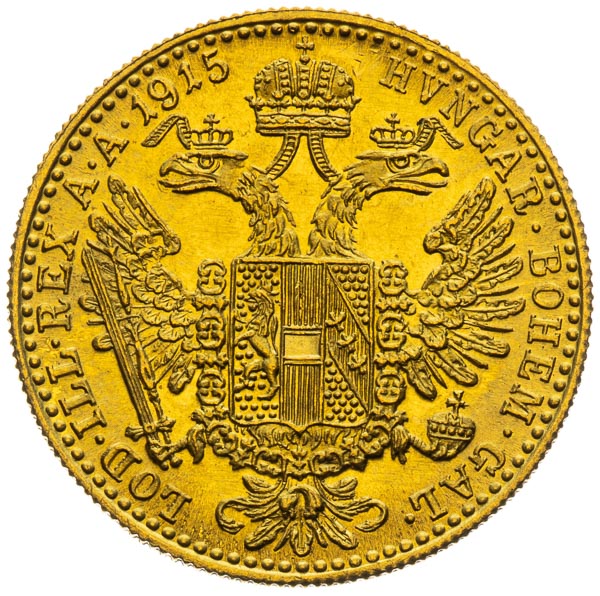Ducat 1915 - back