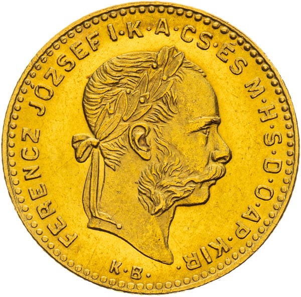 4 Gulden 1885 - front