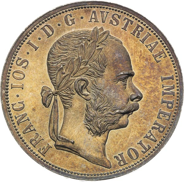 2 Gulden 1875 - front