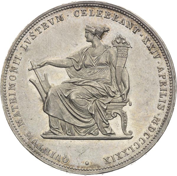 2 Gulden 1879 - back