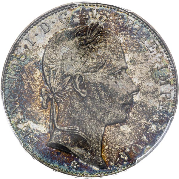 Gulden 1858 - front