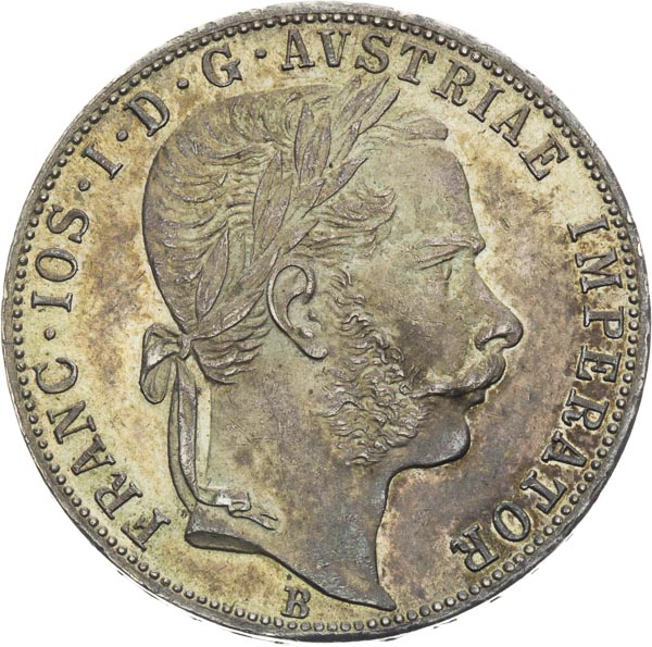 Gulden 1866 - front