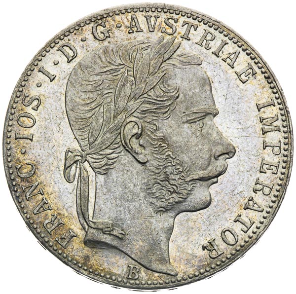 Gulden 1867 - front