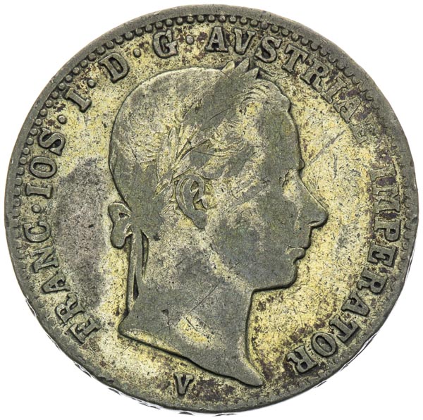1/4 Gulden 1857 - front