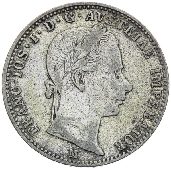 1/4 Gulden 1857 - front
