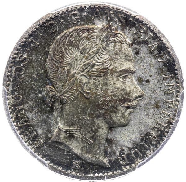 1/4 Gulden 1860 - front