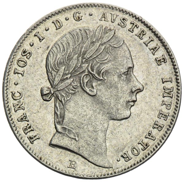 10 Kreutzer 1853 - front