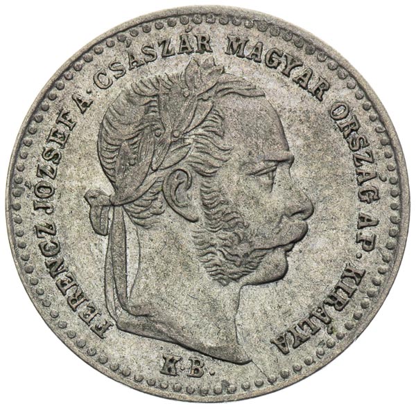 10 Kreutzer 1869 - front