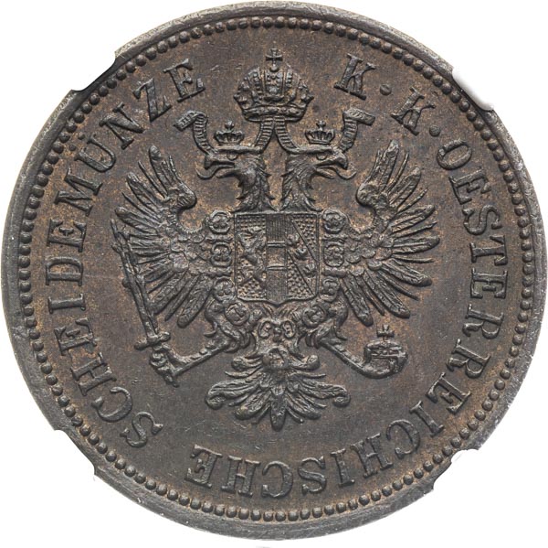 4 Kreutzer 1860 - front