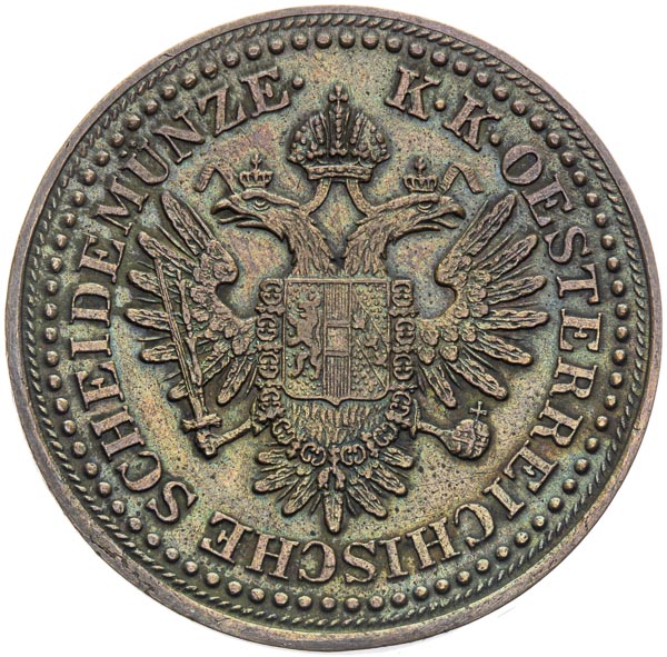3 Kreutzer 1851 - front
