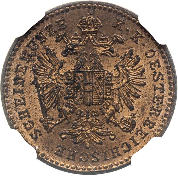 Kreutzer 1881 - front