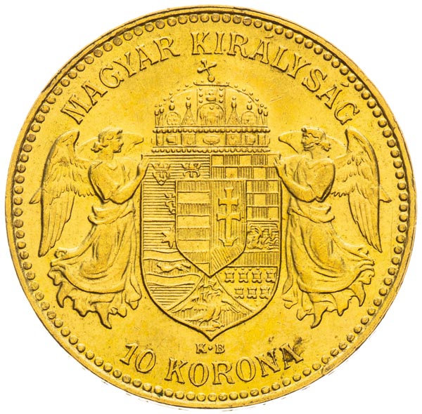 10 Corona 1913 - back