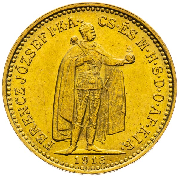 10 Corona 1913 - front